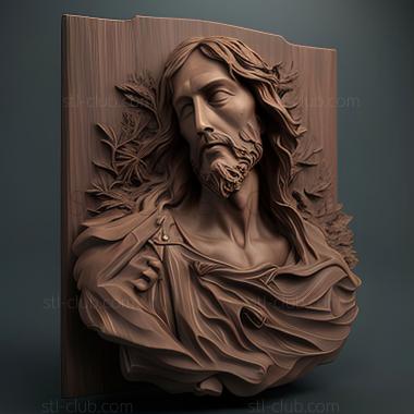 3D model st jesus (STL)